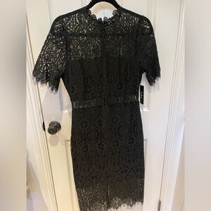 Lulus Black lace dress